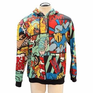 REASON‎ NYC Comic Pop Art Hoodie – Size L